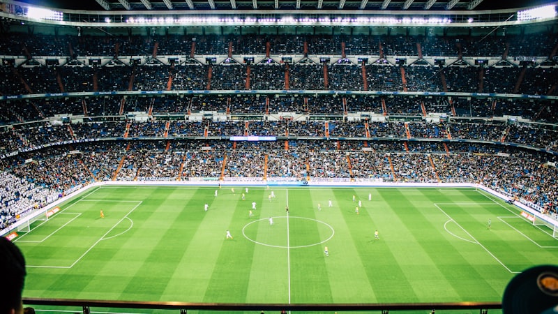 欧冠联赛赛后新闻发布会现场